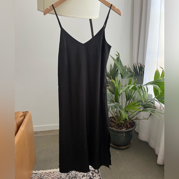 The Drop Ana Satin Slip Dress - Picture 2 of 5